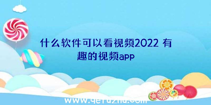 什么软件可以看视频2022